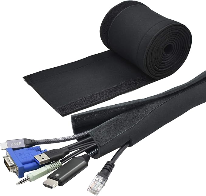 Organizador de cables con cierre de velcro